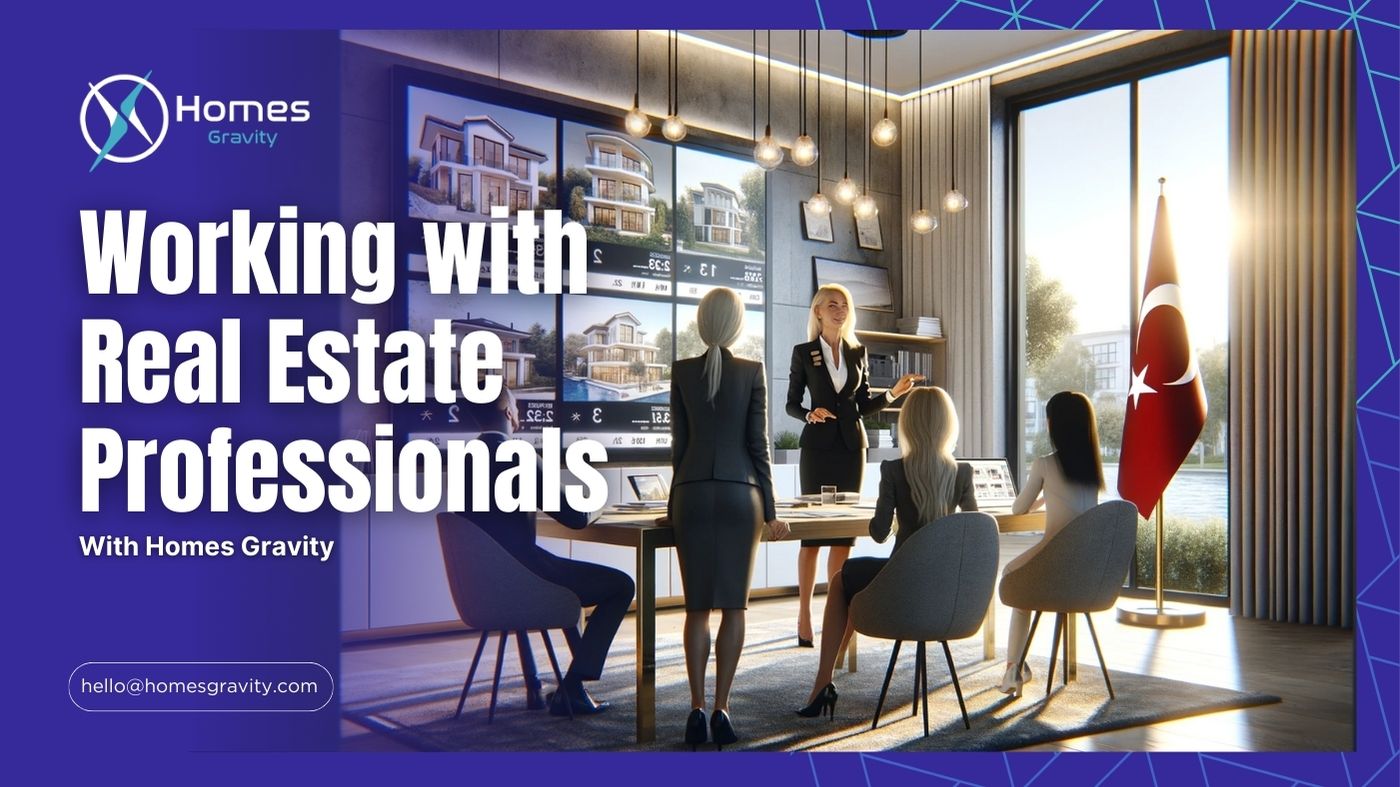 Working with Real Estate Professionals With Homes Gravity