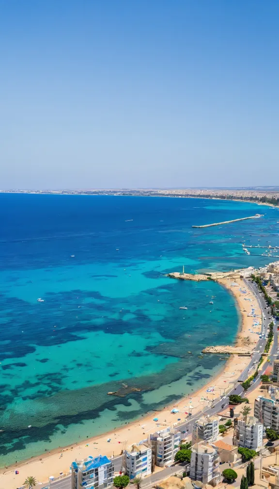 Homes in Famagusta close to the sea