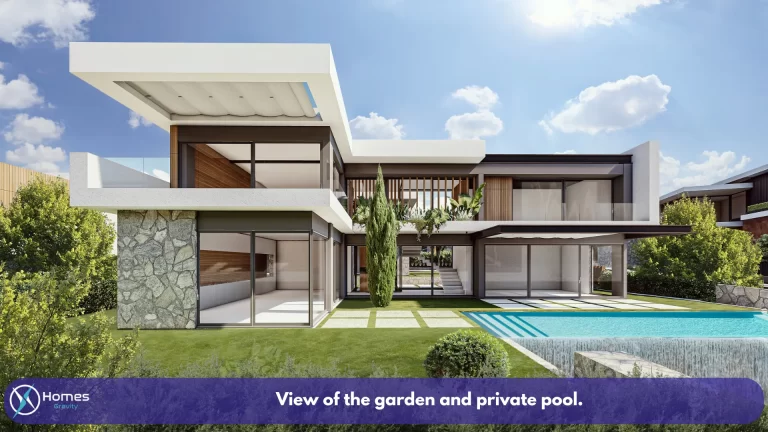 Modern Villa Complex in Cyprus - Garden Pool