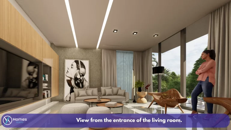 Modern Villa Complex in Cyprus - Living room