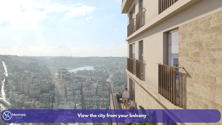 Apartment in Eyup Sultan in Istanbul - Balcony