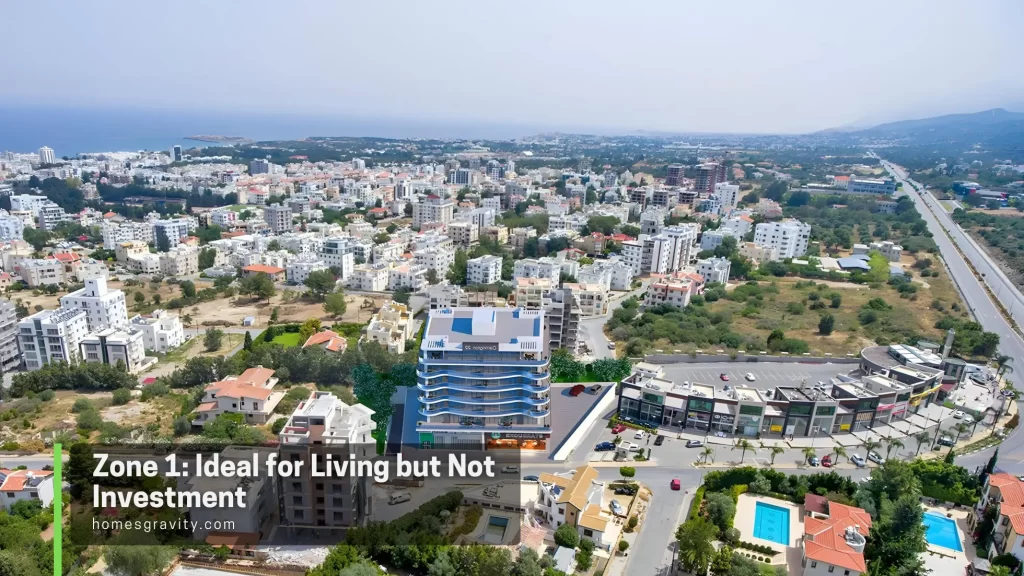 Property for Sale in North Cyprus - Zone 1 - Ideal for Living but Not Investment