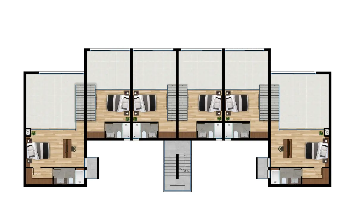 Brise De Mer - Loft 2nd Floor Bedrooms