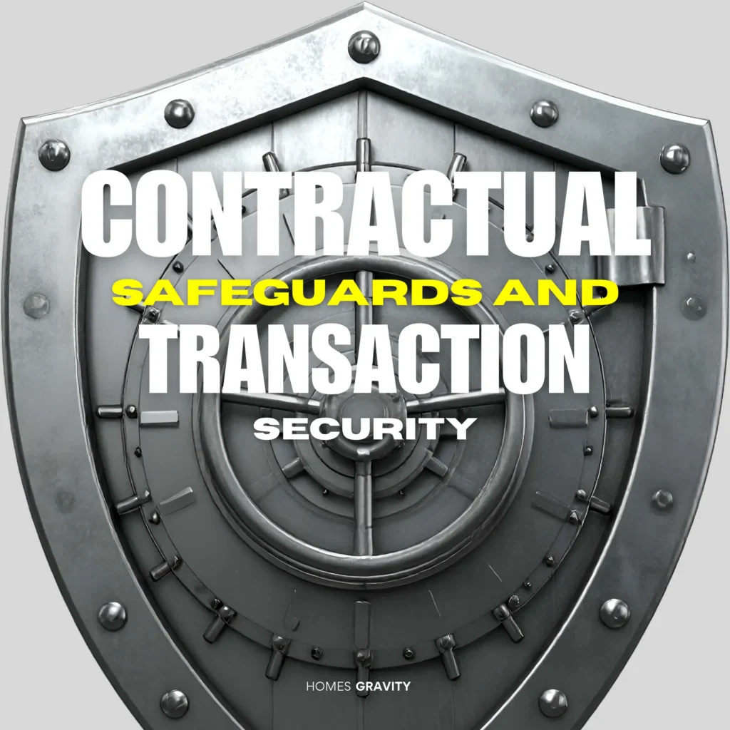 Developer Vetting And Risk - Contractual Safeguards and Transaction Security