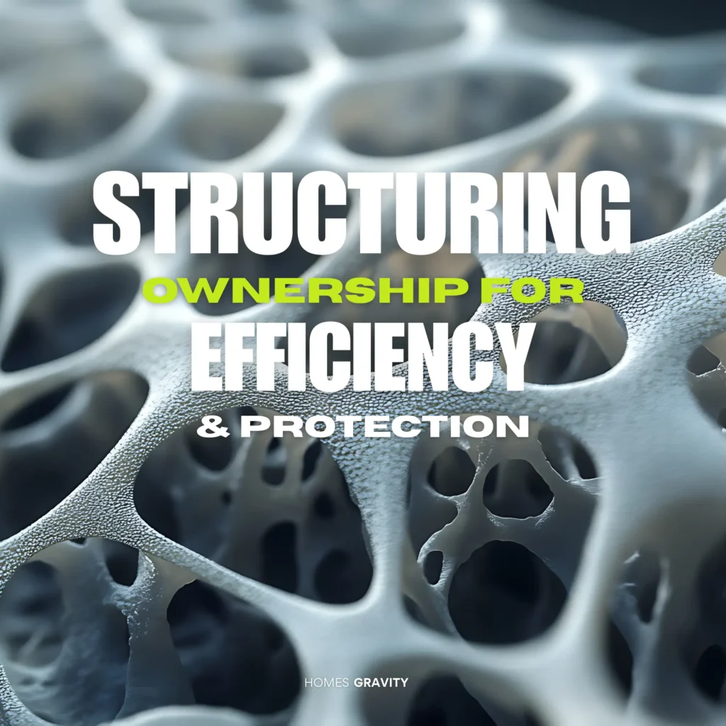 Finance Tax And Banking - Structuring Ownership for Efficiency & Protection